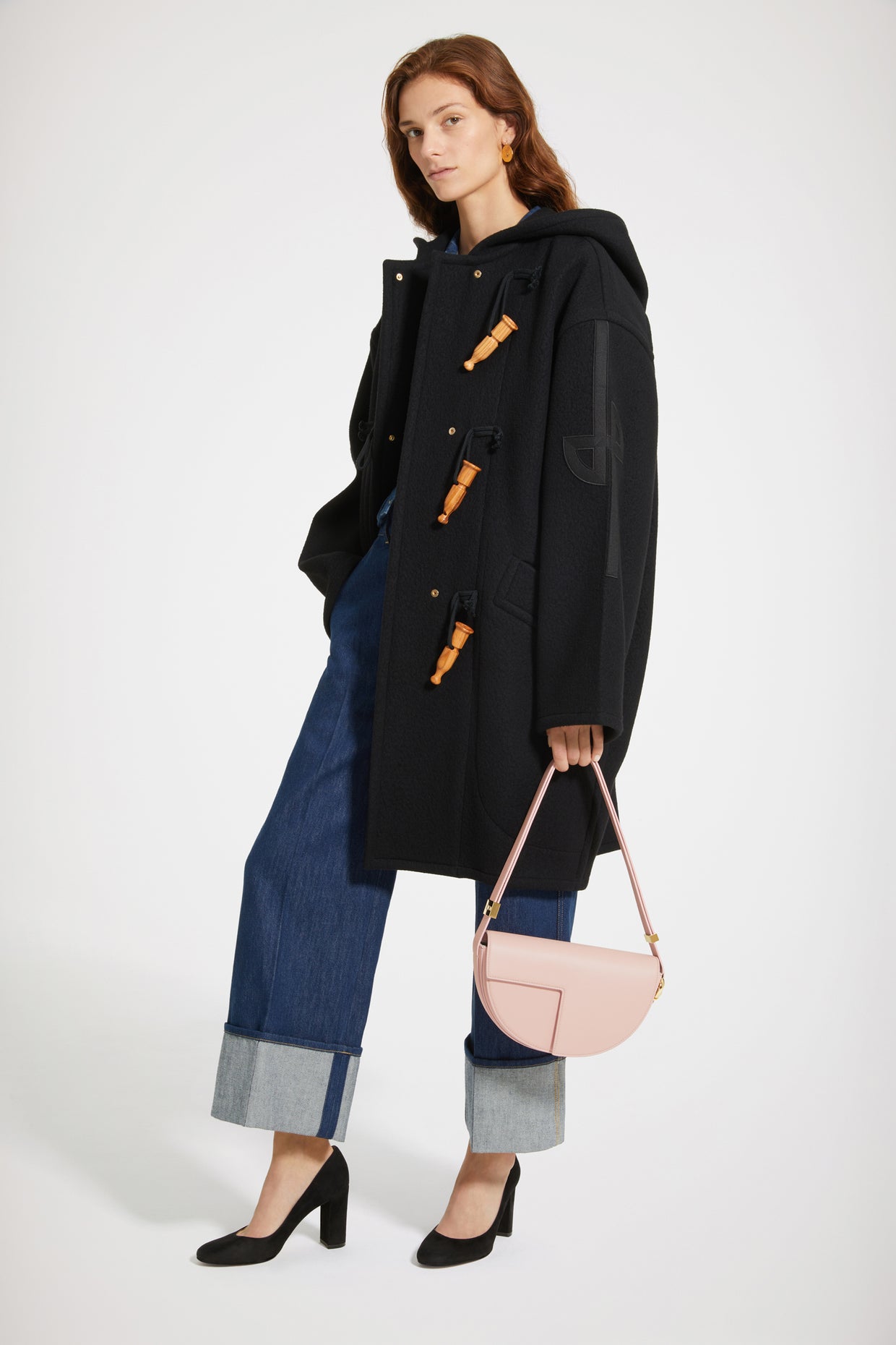 Patou - Dufflecoat aus Kaschmir-Wollmix