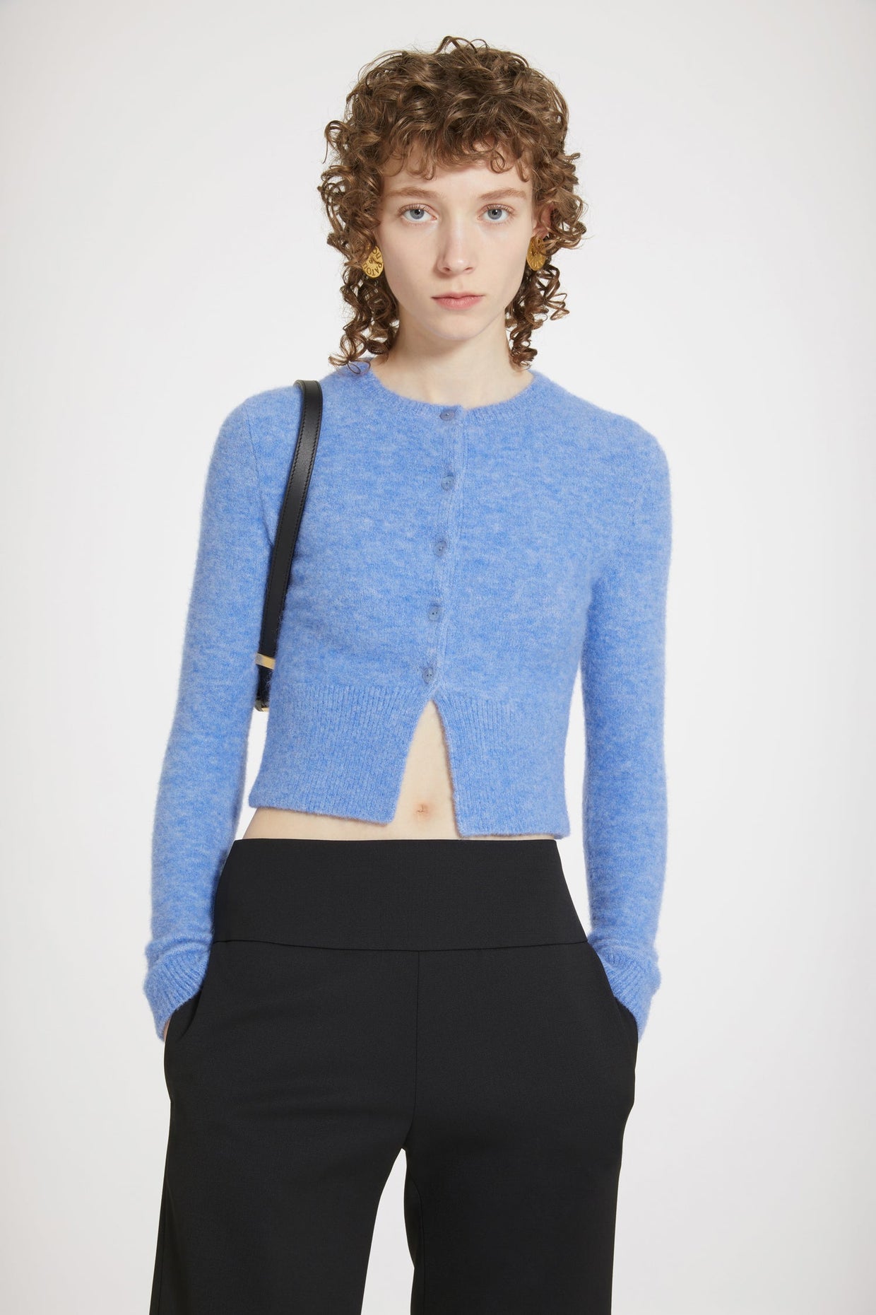 Patou - Cardigan corto in misto alpaca sostenibile